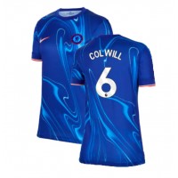 Camisa de time de futebol Chelsea Levi Colwill #6 Replicas 1º Equipamento Feminina 2024-25 Manga Curta